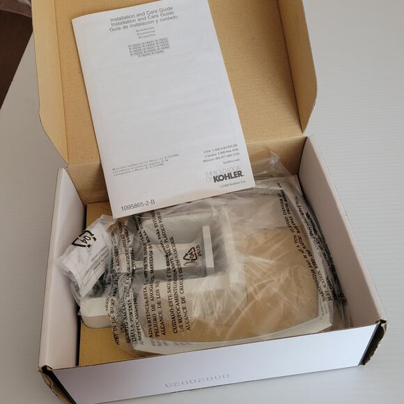 Kohler K-16254-CP Towel Ring Bathroom Hardware Modern Timeless Design Towel Ring - Picture 2 of 12